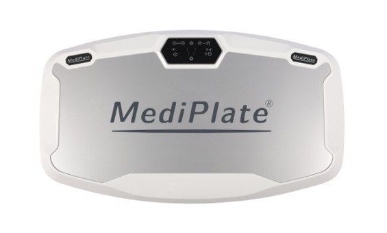 Vibrationsplatte Mediplate für Sicherheit in der Anwendung